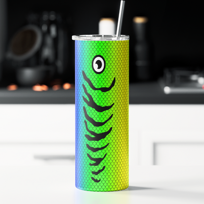 Blue and Green Lure Tumbler