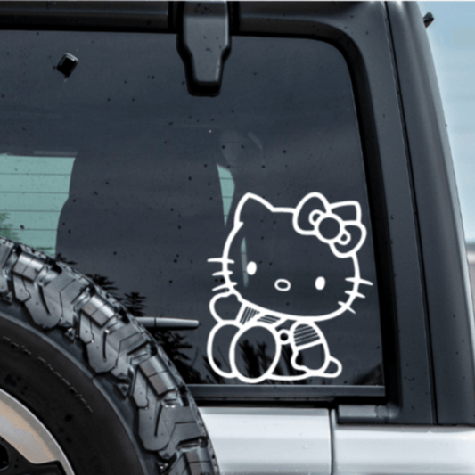 Hello Kitty Car Decal