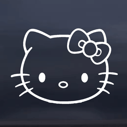Hello Kitty Vinyl Decal