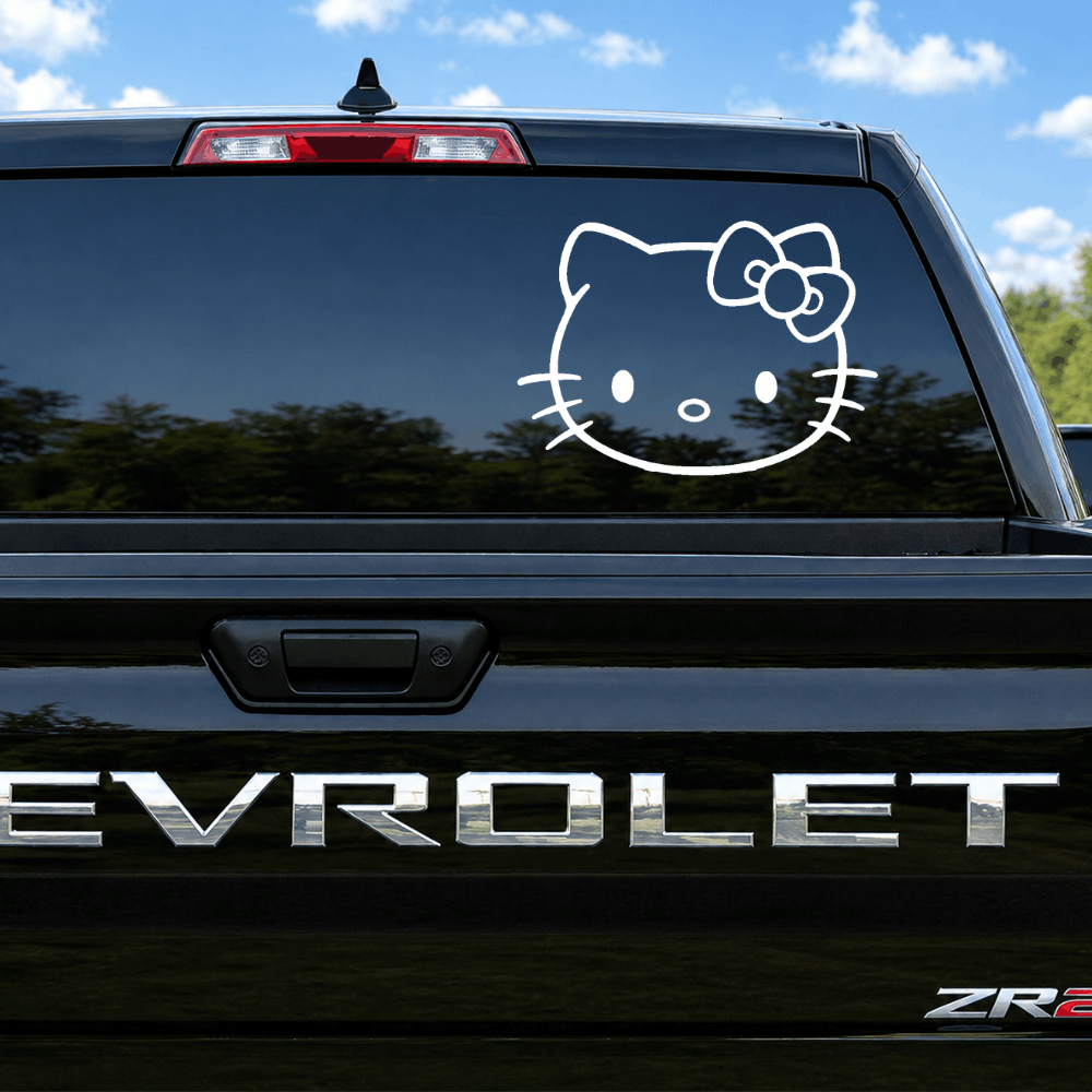 Hello Kitty Car Decal