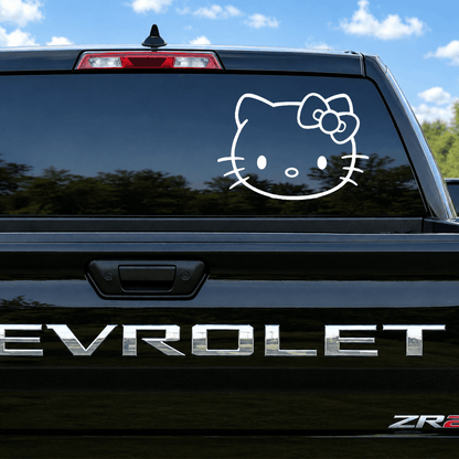 Hello Kitty Car Decal