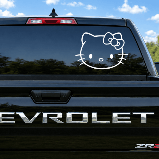 Hello Kitty Car Decal