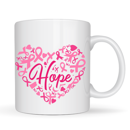 Hope Breast Cancer Mug