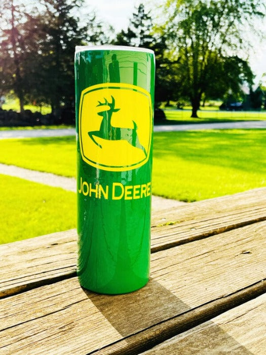 John Deere Tumbler | Personalized Tumblers Vinyl Chaos Design Co.