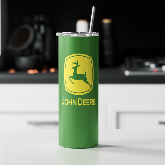 John Deere Tumbler Clean