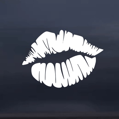 Kiss Lips Vinyl Decal