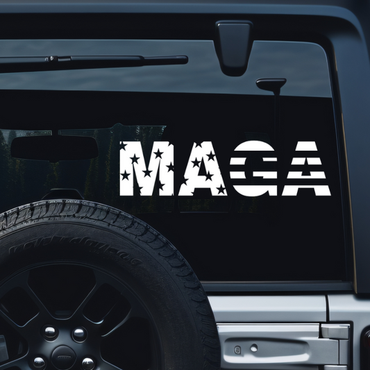 MAGA Car Decal