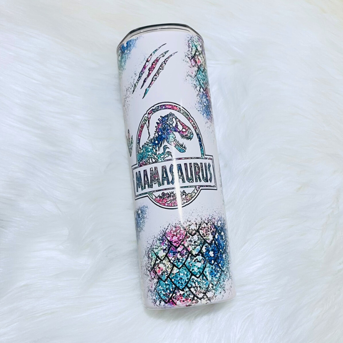 Mamasaurus Tumbler – Custom Sublimation Tumbler