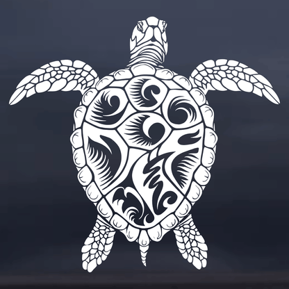 Mandala Turtle Vinyl Decal