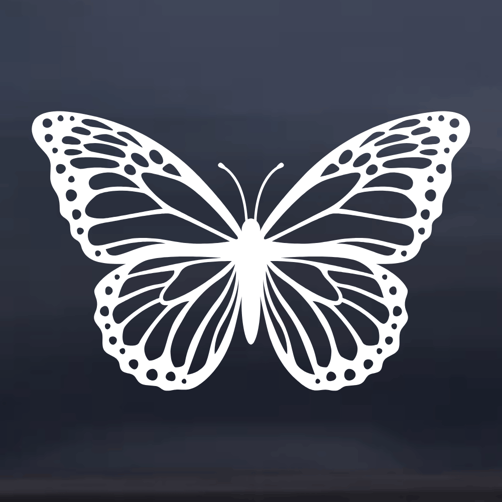 Monarch Butterfly Vinyl Decal