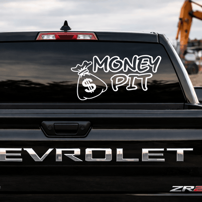 Money Pit Car Decal