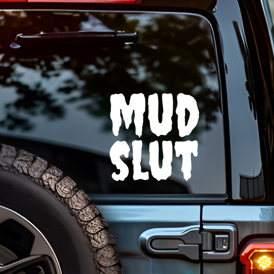 Mud Slut Truck Jeep Decal