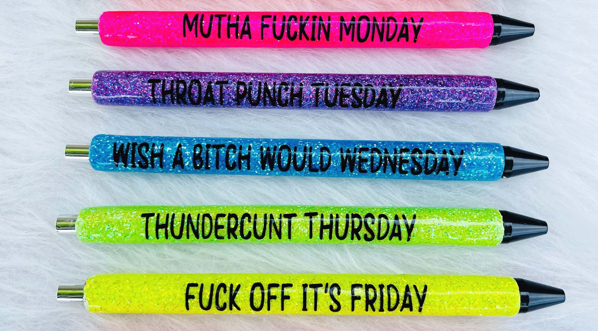 Day of the Week Pens 