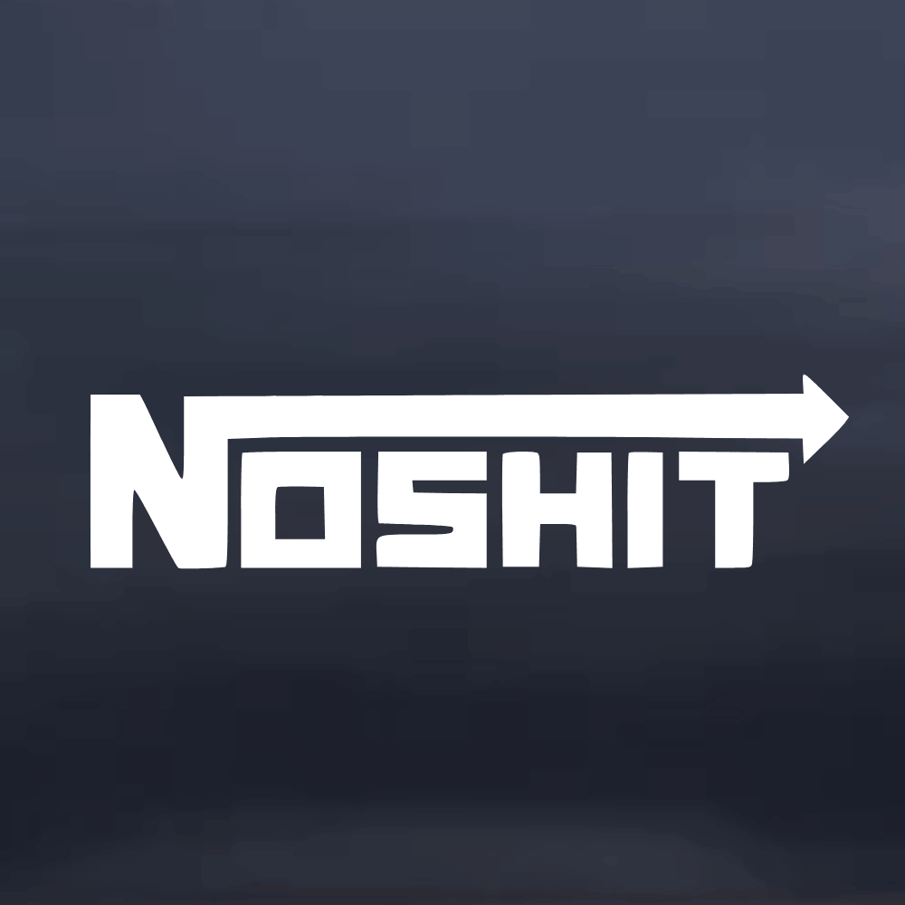 No Shit NOS Vinyl Decal