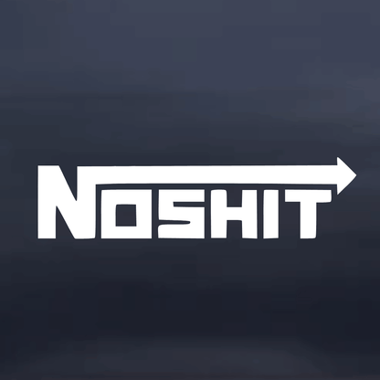 No Shit NOS Vinyl Decal