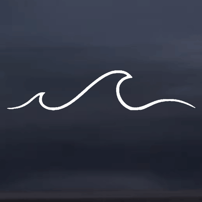 Ocean Waves Vinyl Decal