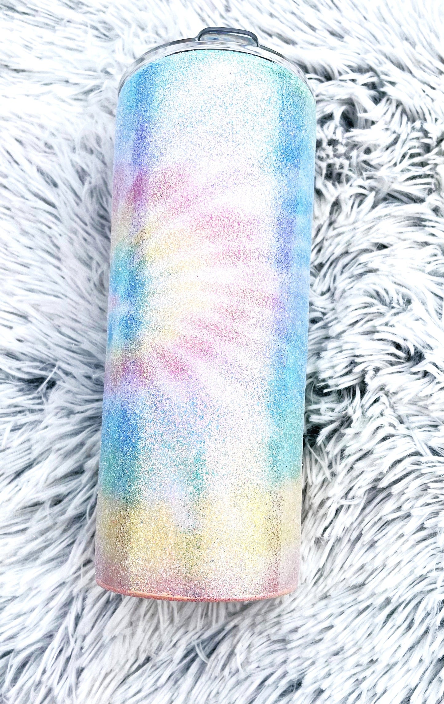 Opal Tie Dye Glitter Tumbler | Personalized Tumblers Vinyl Chaos Design Co.