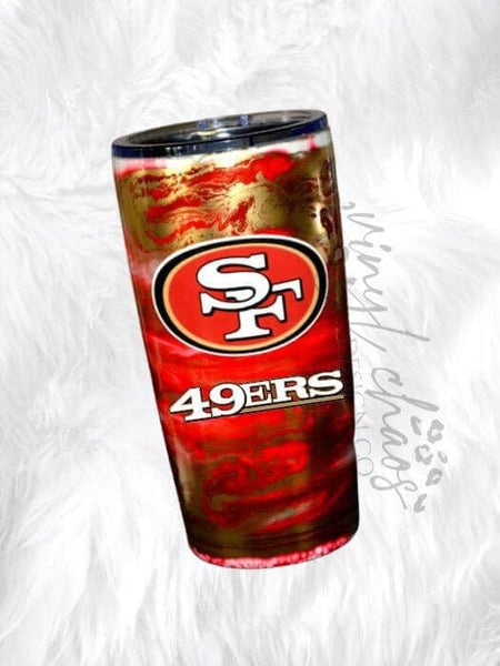 Choice of San Francisco 49ers tumbler (s)