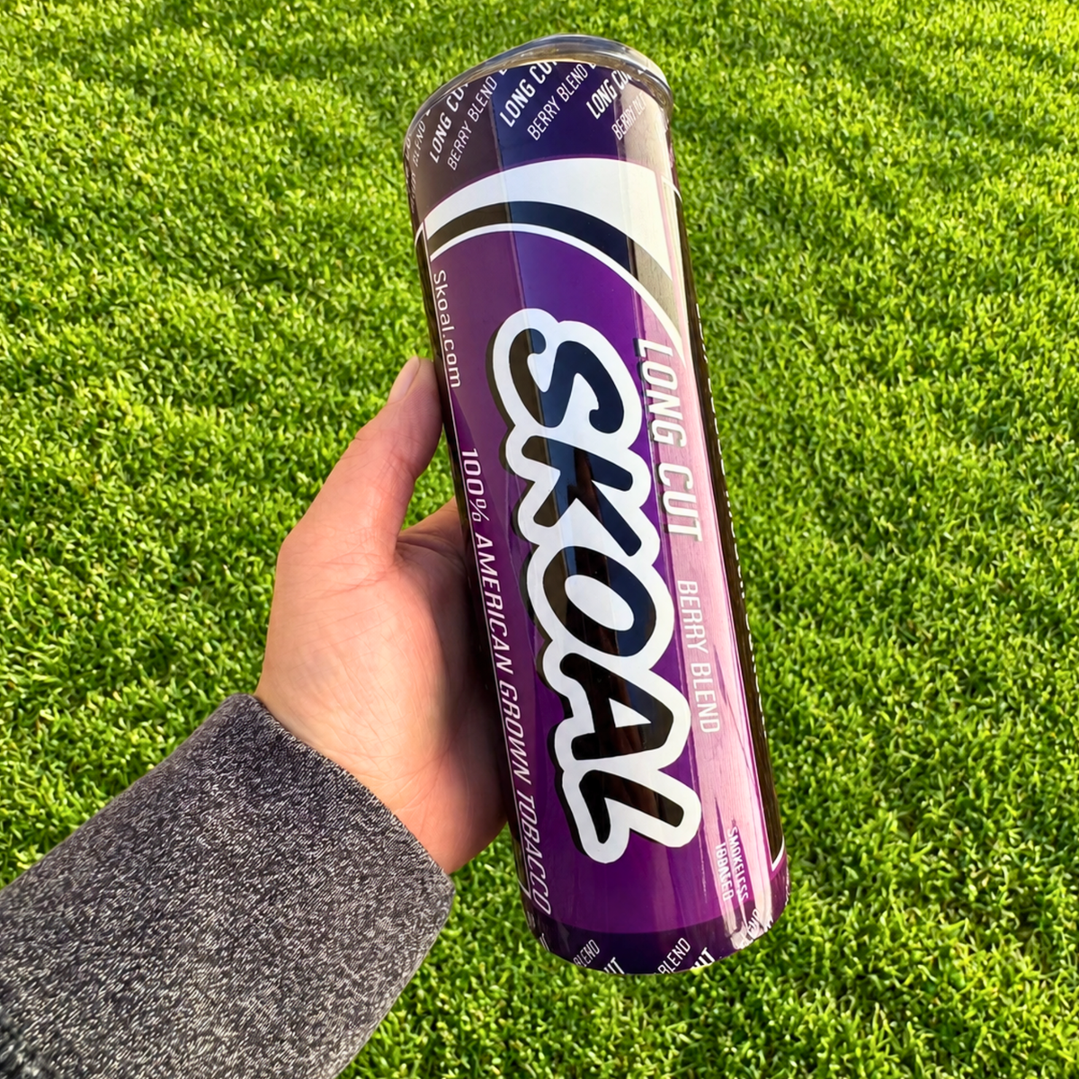 Skoal Berry Chew Can Tumbler