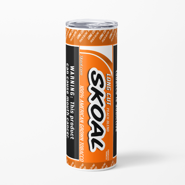 Skoal Peach Blend Tumbler