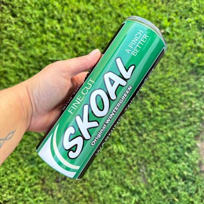 Skoal Wintergreen Chew Can Tumbler