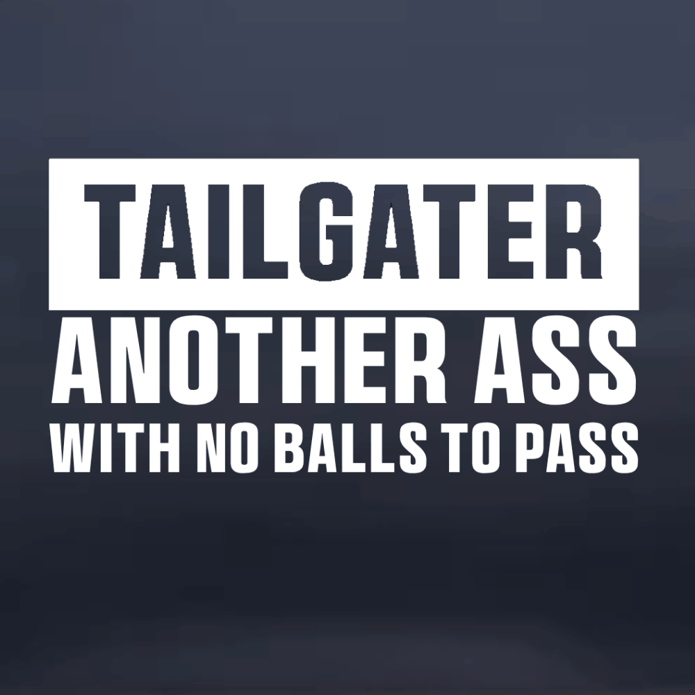Tailgater Vinyl Decal