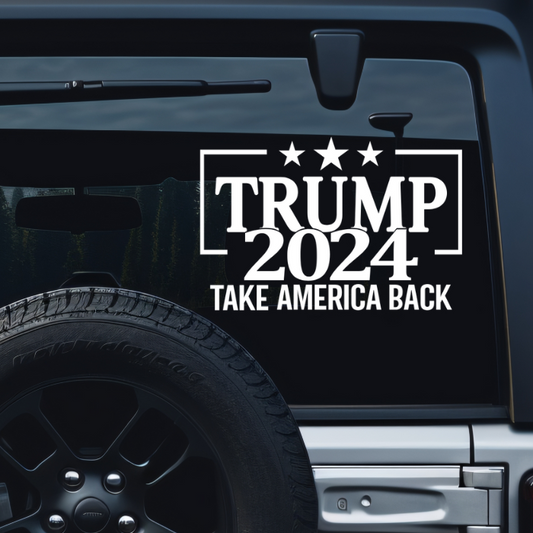 Trump Take America Back Decal