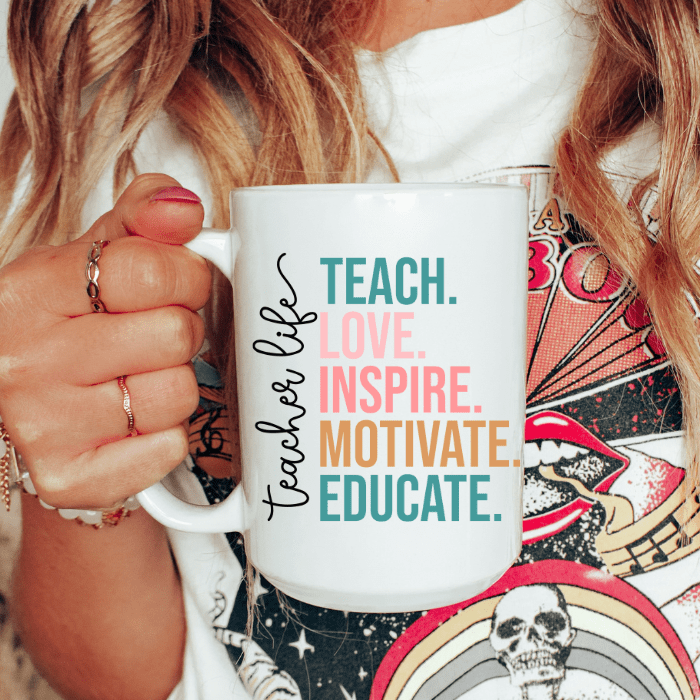 Teacher Life Mug