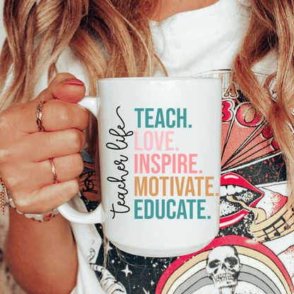Teacher Life Mug