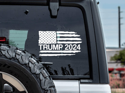 Trump 2024 Vinyl Car Decal Vinyl Chaos Design Co.