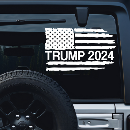 Trump Flag 2024 Decal