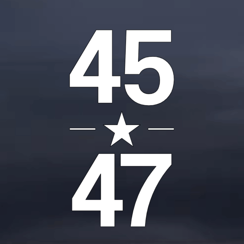 45/47 Trump Vinyl Decal