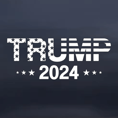 Trump Stars and Stripes Vinyl Decal