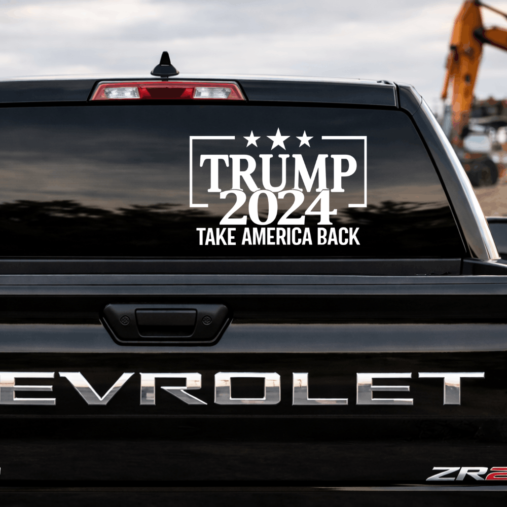 Take America Back Truck Decal