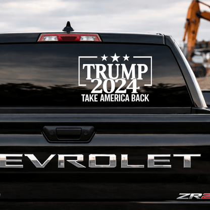 Take America Back Truck Decal