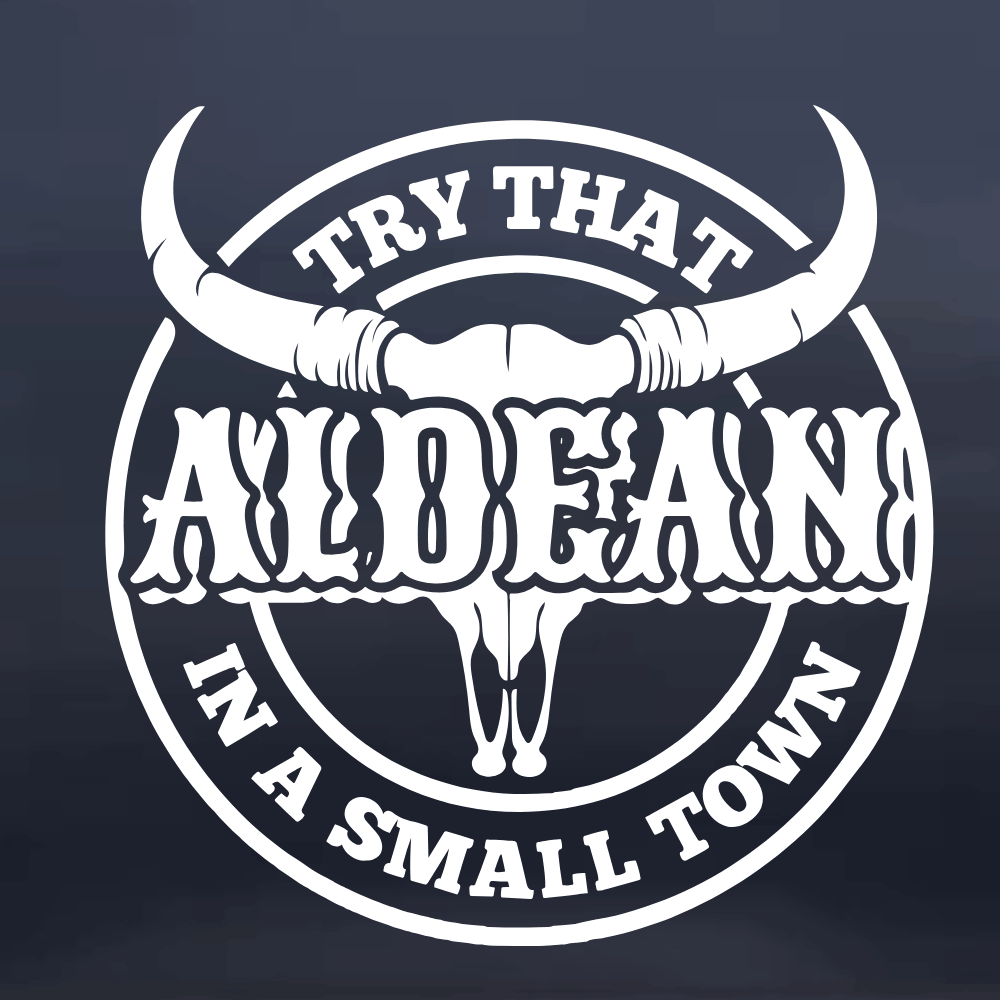 Try that in a small town vinyl decal