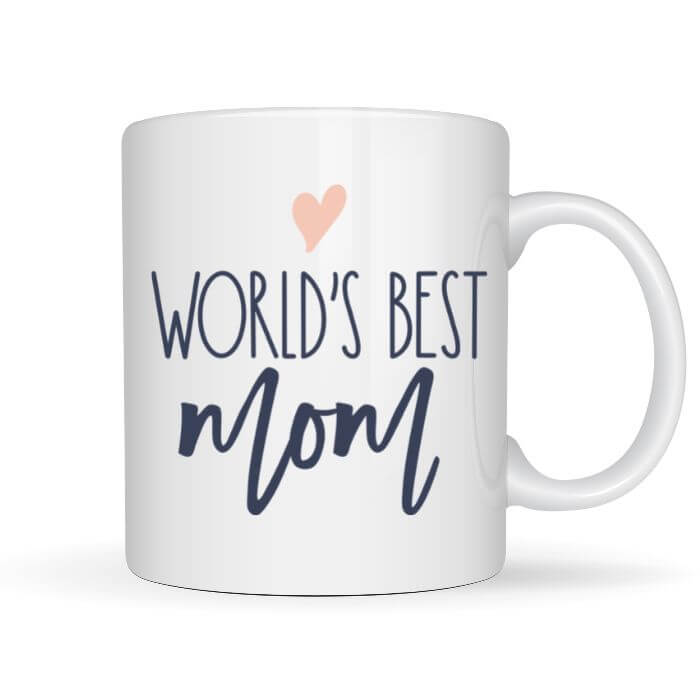 Worlds Best Mom | 15oz Ceramic Coffee Cup Vinyl Chaos Design Co.